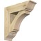 Ekena Millwork Imperial Traditional Rough Sawn Bracket w/ Offset Brace, Douglas Fir, 8"W x 26"D x 26"H BKT0806X26X26IMP01RDF - alternate 1